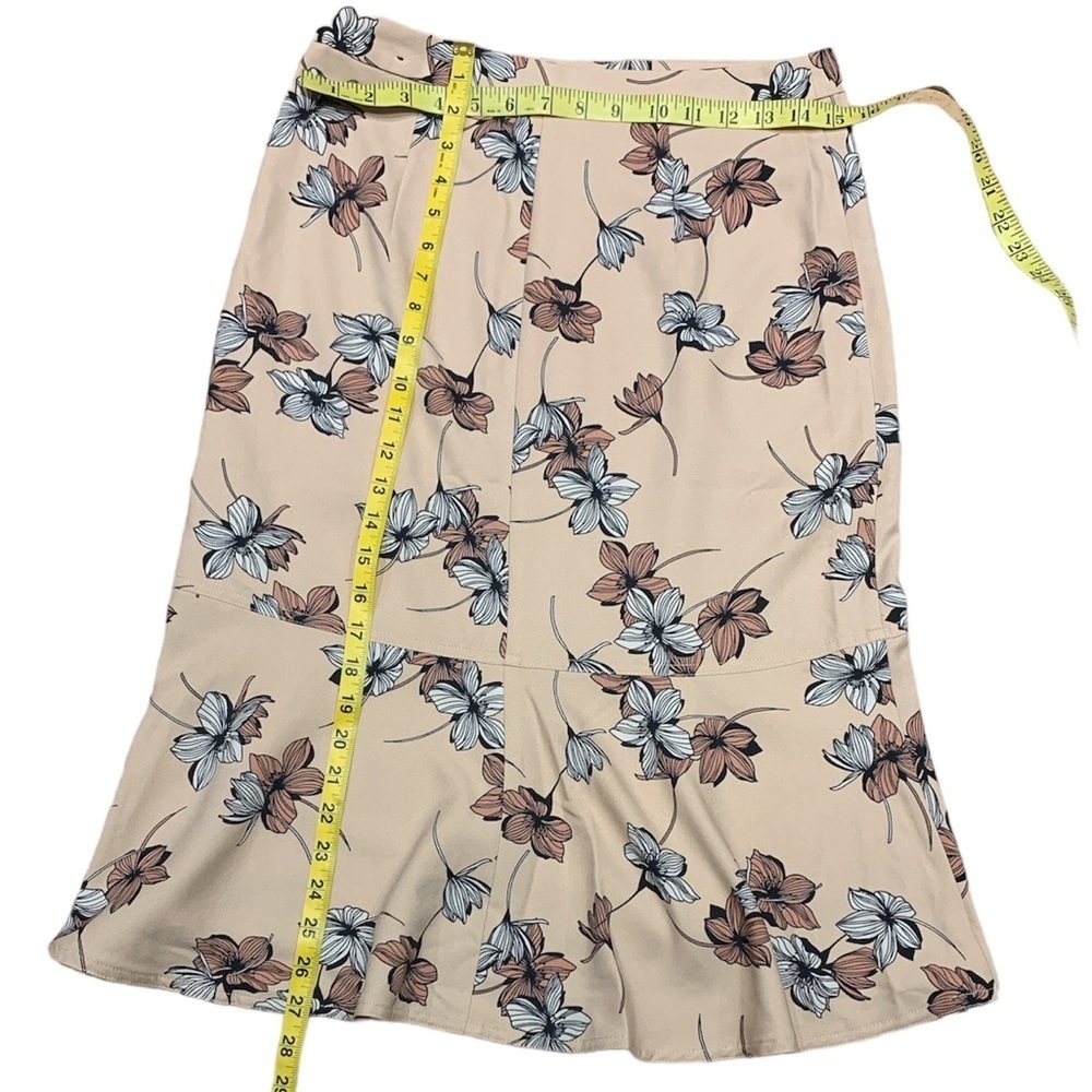 NWT Banana Republic Flare Floral Print Skirt - Picture 4 of 5